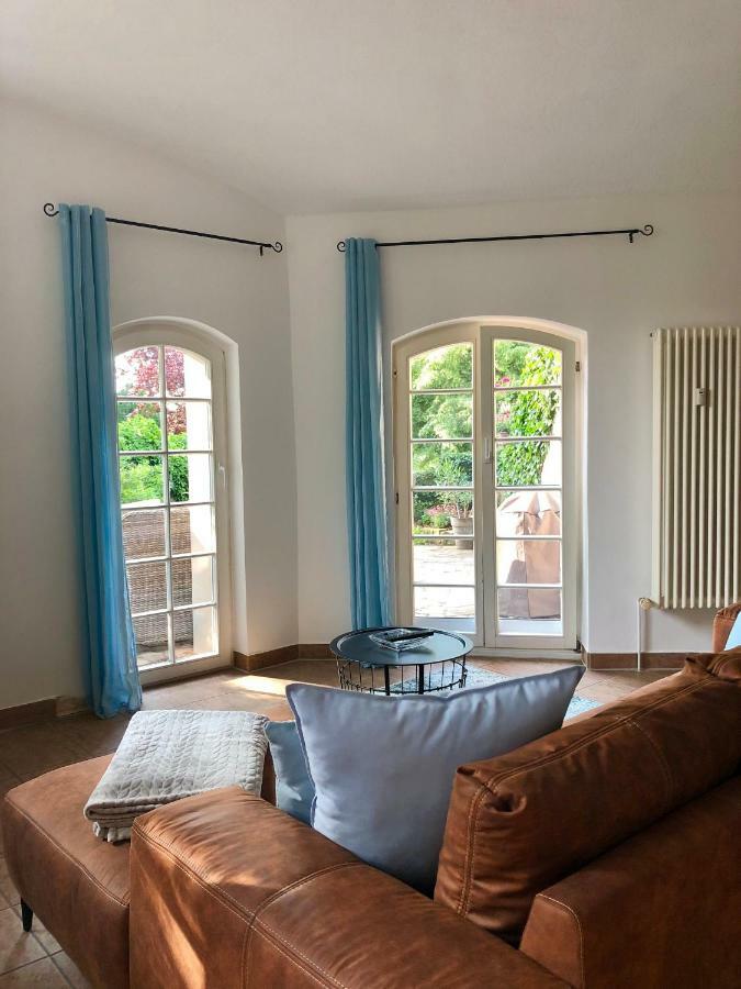 Ferienwohnung Am Wasser Villa Graf Von Pfeil Drážďany Exteriér fotografie