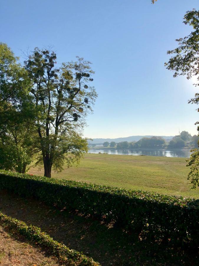 Ferienwohnung Am Wasser Villa Graf Von Pfeil Drážďany Exteriér fotografie